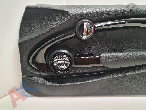 MINI COOPER S ONE 3dr F56 F57 FRONT DOOR CARD DRIVERS RIGHT - GLOSS BLACK TRIM