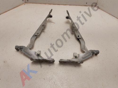 Volvo V60 S60 10-18 Bonnet Hinges Pair Left and Right White