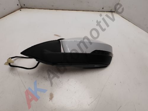 Skoda Octavia MK3 Facelift 2017-2020 Door Wing Mirror Left Powerfold White LS9R