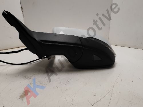 Skoda Octavia MK3 Facelift 2017-2020 Door Wing Mirror Left Powerfold White LS9R